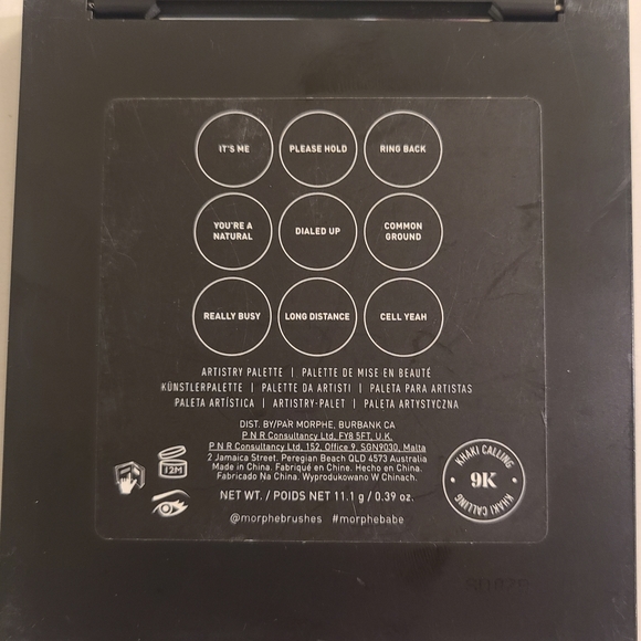 MORPHE9K KHAKI CALLING ARTISTRY PALETTE - Picture 2 of 10